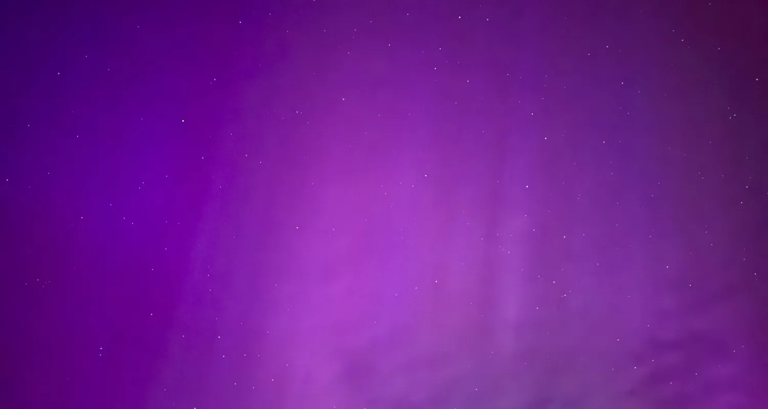 Northern lights over southern Poland, May 2024