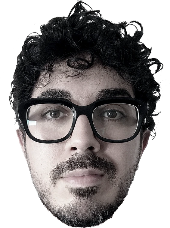 Hussen Othman, portrait sticker